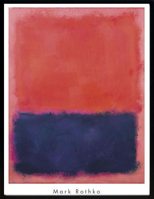 【ライセンスプリント】マーク ロスコ ポスター 絵画 アートパネル モダン アート 絵 複製画 版画 抽象画 作品 リトグラフ シルクスクリーン アートフレーム インテリア フレーム付き 壁掛け 北欧 おしゃれ 大きいマーク・ロスコ Untitled,1960-61