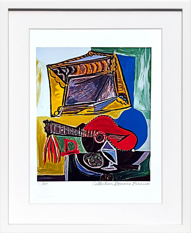 パブロ ピカソ 絵画 絵 ポスター アートパネル アートポスター モダン アート リトグラフ ゲルニカ 鳩 ドローイング 複製画 版画 作品 シルクスクリーン 絵画インテリア フレーム付き 壁掛け 北欧 おしゃれパブロ・ピカソ Still Life with Guitar