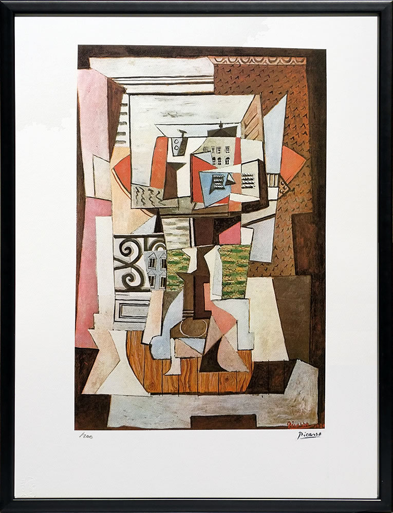 パブロ ピカソ 絵画 絵 ポスター アートパネル アートポスター モダン アート リトグラフ ゲルニカ 鳩 ドローイング 複製画 版画 作品 シルクスクリーン 絵画インテリア フレーム付き 壁掛け 北欧 おしゃれパブロ・ピカソ Cubist Still Life