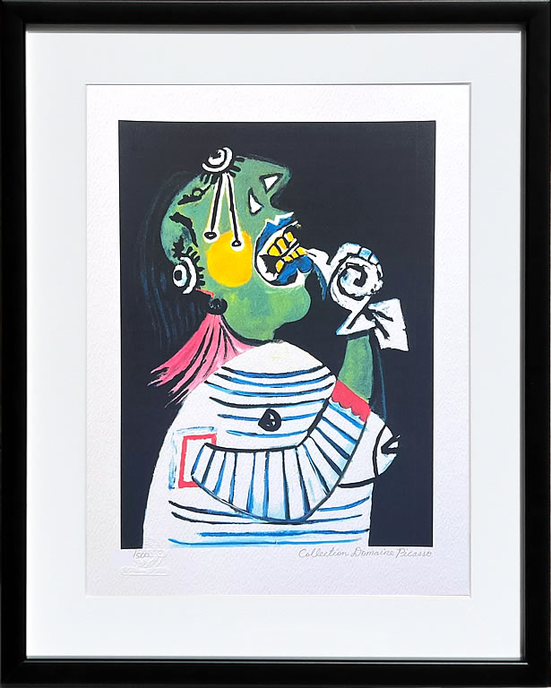 パブロ ピカソ 絵画 絵 ポスター アートパネル アートポスター モダン アート リトグラフ ゲルニカ 鳩 ドローイング 複製画 版画 作品 シルクスクリーン 絵画インテリア フレーム付き 壁掛け 北欧 おしゃれパブロ・ピカソ Woman in Distress