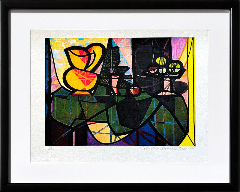 【ライセンスプリント】パブロ ピカソ ポスター リトグラフ 絵 絵画 複製画 版画 アートパネル アートポスター 絵画インテリア 平和の鳩 花束を持つ手 犬 猫 ふくろう ゲルニカ シルクスクリーン フレーム付き モダン 北欧 おしゃれパブロ・ピカソ Pitcher of Bowl