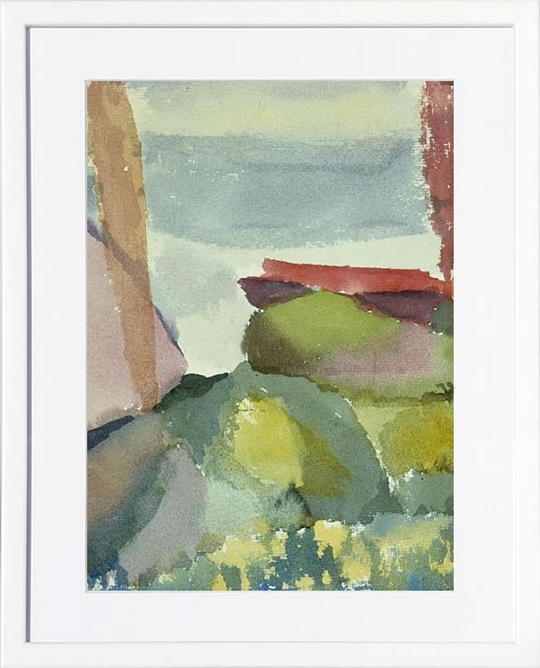 パウル クレー ポスター 絵画 絵 アートパネル アートポスター モダン アート 天使 複製画 版画 リトグラフ シルクスクリーン 絵画インテリア フレーム付き 北欧 おしゃれパウル・クレー The Seaside in the Rain; See Ufer Bei Regen