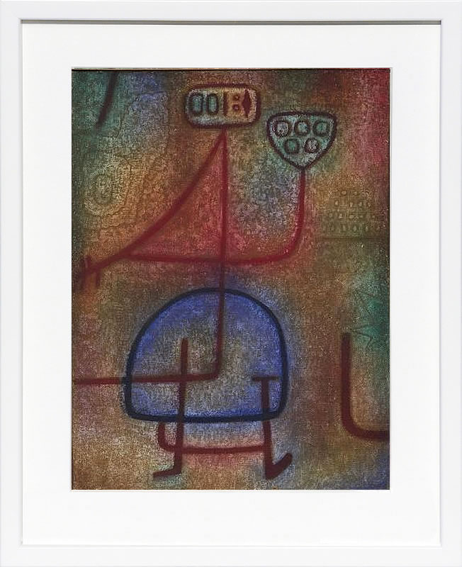 パウル クレー ポスター 絵画 絵 アートパネル アートポスター モダン アート 天使 複製画 版画 リトグラフ シルクスクリーン 絵画インテリア フレーム付き 北欧 おしゃれパウル・クレー La belle jardinière (The Beautiful Gardener), 1939