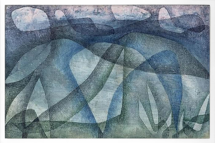 パウル クレー ポスター 絵画 絵 アートパネル アートポスター モダン アート 天使 複製画 版画 リトグラフ シルクスクリーン 絵画インテリア フレーム付き 北欧 おしゃれパウル・クレー Rainy Day; Regentag