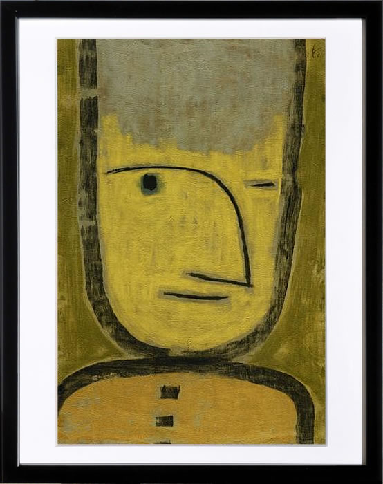 パウル クレー ポスター 絵画 絵 アートパネル アートポスター モダン アート 天使 複製画 版画 リトグラフ シルクスクリーン 絵画インテリア フレーム付き 北欧 おしゃれパウル・クレー The Yellow-Green