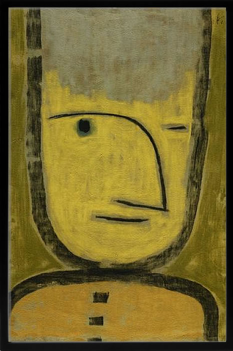 パウル クレー ポスター 絵画 絵 アートパネル アートポスター モダン アート 天使 複製画 版画 リトグラフ シルクスクリーン 絵画インテリア フレーム付き 北欧 おしゃれパウル・クレー The Yellow-Green