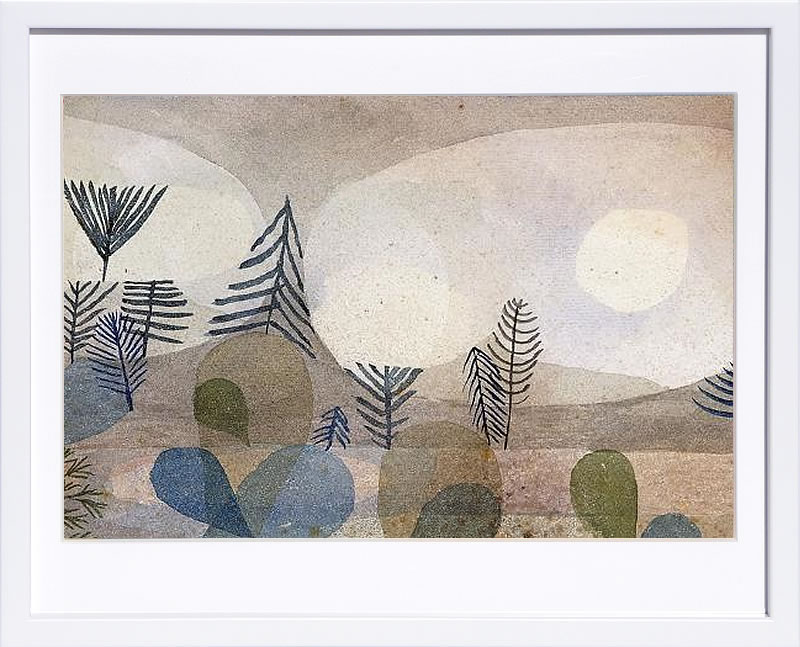 パウル クレー ポスター 絵画 絵 アートパネル アートポスター モダン アート 天使 複製画 版画 リトグラフ シルクスクリーン 絵画インテリア フレーム付き 北欧 おしゃれパウル・クレー Oceanic Landscape