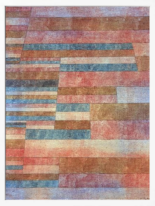 パウル クレー ポスター 絵画 絵 アートパネル アートポスター モダン アート 天使 複製画 版画 リトグラフ シルクスクリーン 絵画インテリア フレーム付き 北欧 おしゃれパウル・クレー Steps