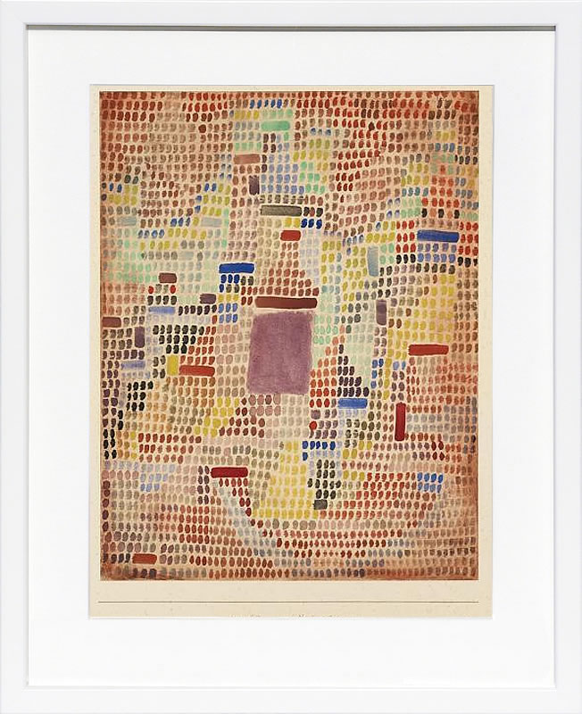 パウル クレー ポスター 絵画 絵 アートパネル アートポスター モダン アート 天使 複製画 版画 リトグラフ シルクスクリーン 絵画インテリア フレーム付き 北欧 おしゃれパウル・クレー With the Entrance