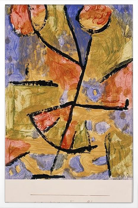 Rakuten - パウル クレー ポスター 絵画 絵 アートパネル アートポスター モダン アート 天使 複製画 版画 リトグラフ シルクスクリーン 絵画インテリア フレーム付き 北欧 おしゃれパウル・クレー Dance-Flower