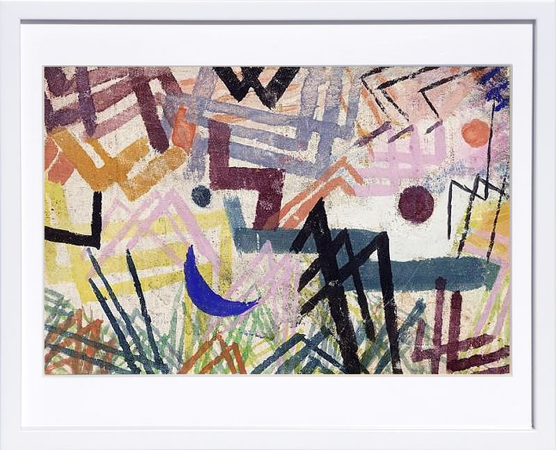 パウル クレー ポスター 絵画 絵 アートパネル アートポスター モダン アート 天使 複製画 版画 リトグラフ シルクスクリーン 絵画インテリア フレーム付き 北欧 おしゃれパウル・クレー The Power of Play in a Lech landscape