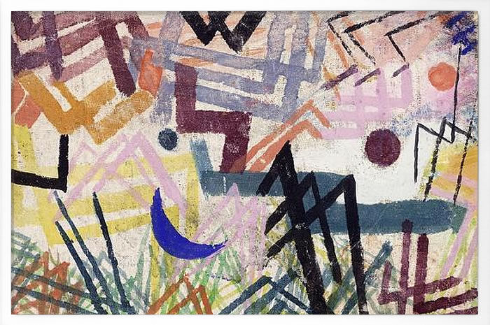 パウル クレー ポスター 絵画 絵 アートパネル アートポスター モダン アート 天使 複製画 版画 リトグラフ シルクスクリーン 絵画インテリア フレーム付き 北欧 おしゃれパウル・クレー The Power of Play in a Lech landscape