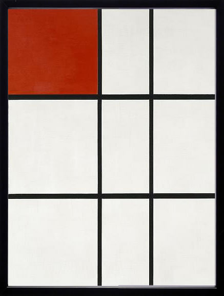 【ライセンスプリント】ピート モンドリアン 絵画 ポスター モダン アート 絵 版画 複製画 作品 リトグラフ シルクスクリーン アートパネル アートポスター インテリア フレーム付き 抽象画 壁掛け 北欧 おしゃれピエト モンドリアン Composition B (No.II) Red