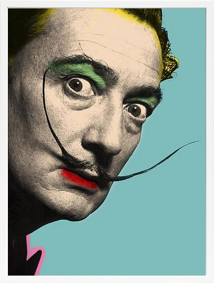 【ライセンスプリント】サルバドール ダリ リトグラフ 版画 絵画 ポスター アートパネル モダン アート 絵 複製画 抽象画 作品 シルクスクリーン アートフレーム インテリア フレーム付き 壁掛け 北欧 おしゃれ 大きいサルヴァドール・ダリ Salvador Dalhi