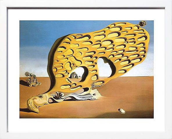 【ライセンスプリント】サルバドール ダリ リトグラフ 版画 絵画 ポスター アートパネル モダン アート 絵 複製画 抽象画 作品 シルクスクリーン アートフレーム インテリア フレーム付き 壁掛け 北欧 おしゃれ 大きいサルヴァドール・ダリ L'Enigma del Desiderio