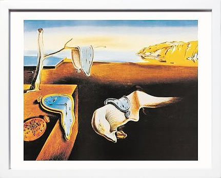 【ライセンスプリント】サルバドール ダリ リトグラフ 版画 絵画 ポスター アートパネル モダン アート 絵 複製画 抽象画 作品 シルクスクリーン アートフレーム インテリア フレーム付き 壁掛け 北欧 おしゃれ 大きいサルヴァドール・ダリ Persistence of Memory