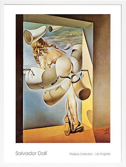 【ライセンスプリント】サルバドール ダリ リトグラフ 版画 絵画 ポスター アートパネル モダン アート 絵 複製画 抽象画 作品 シルクスクリーン アートフレーム インテリア フレーム付き 壁掛け 北欧 おしゃれ 大きいサルヴァドール・ダリ Young Virgin Auto-Sodomized