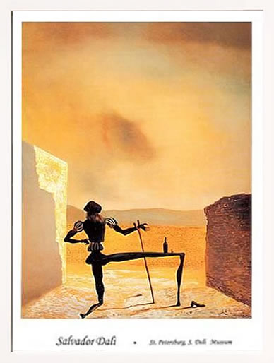【ライセンスプリント】サルバドール ダリ リトグラフ 版画 絵画 ポスター アートパネル モダン アート 絵 複製画 抽象画 作品 シルクスクリーン アートフレーム インテリア フレーム付き 壁掛け 北欧 おしゃれ 大きいサルヴァドール・ダリ The Ghost of Vermeer