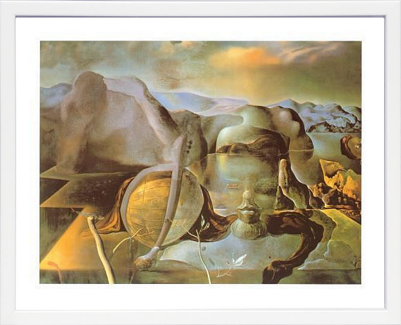 【ライセンスプリント】サルバドール ダリ リトグラフ 版画 絵画 ポスター アートパネル モダン アート 絵 複製画 抽象画 作品 シルクスクリーン アートフレーム インテリア フレーム付き 壁掛け 北欧 おしゃれ 大きいサルヴァドール・ダリ Enigma Without End