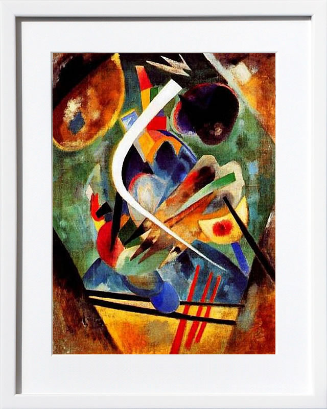 【ライセンスプリント】ワシリー カンディンスキー ポスター モダン アート 絵画 絵 複製画 版画 作品 リトグラフ シルクスクリーン アートパネル アートポスター インテリア フレーム付き 抽象画 壁掛け 北欧 おしゃれワシリー・カンディンスキー Composition