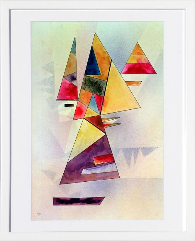 【ライセンスプリント】ワシリー カンディンスキー ポスター モダン アート 絵画 絵 複製画 版画 作品 リトグラフ シルクスクリーン アートパネル アートポスター インテリア フレーム付き 抽象画 壁掛け 北欧 おしゃれワシリー・カンディンスキー Composition,1930