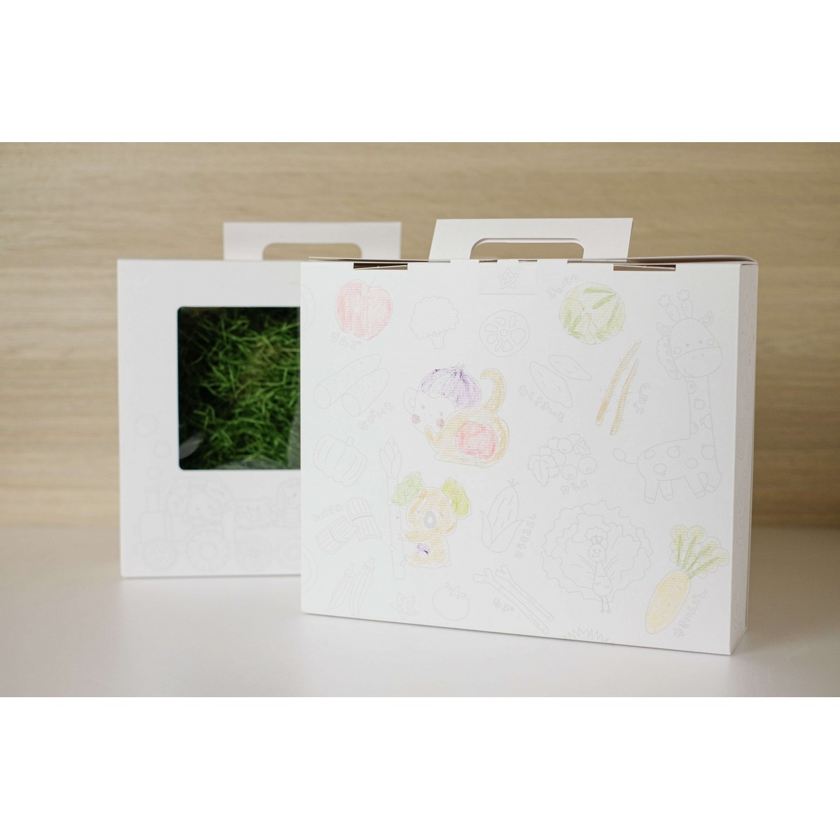 mizuiro おやさいクレヨンのお絵かきトランク（プレゼント/セット 入園入学 卒業 出産祝い こども 幼児 幼稚園 子供 オーガニック おえかき 絵画 ぬりえ 塗り絵 みずいろ おはなのクレヨン）