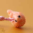 ≪1年保証付き≫ ピンク珊瑚『ハリセンボン』根付け かわいい 縁起物 キーホルダー ストラップ 3月 誕生石 珊瑚 アクセサリー ジュエリー 還暦祝 赤 結婚 ...