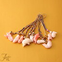 ≪1年保証付き≫ピンク珊瑚 白珊瑚 干支 寅 猿 酉 猪 鼠 俵 虎 トラ サル 鳥 ネズミ 根付 キーホルダー 3月 誕生石 珊瑚 還暦祝 赤 結婚 35周年 サンゴ さんご