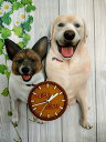 #ワンちゃん時計 3D リアル 立体 #オーダー ペット 時計 似顔絵 愛犬 #犬グッズ 壁掛時計 かわいい時計 似顔絵時計 立体時計 手作り時計プレゼント サプライズ オーダーメイド時計