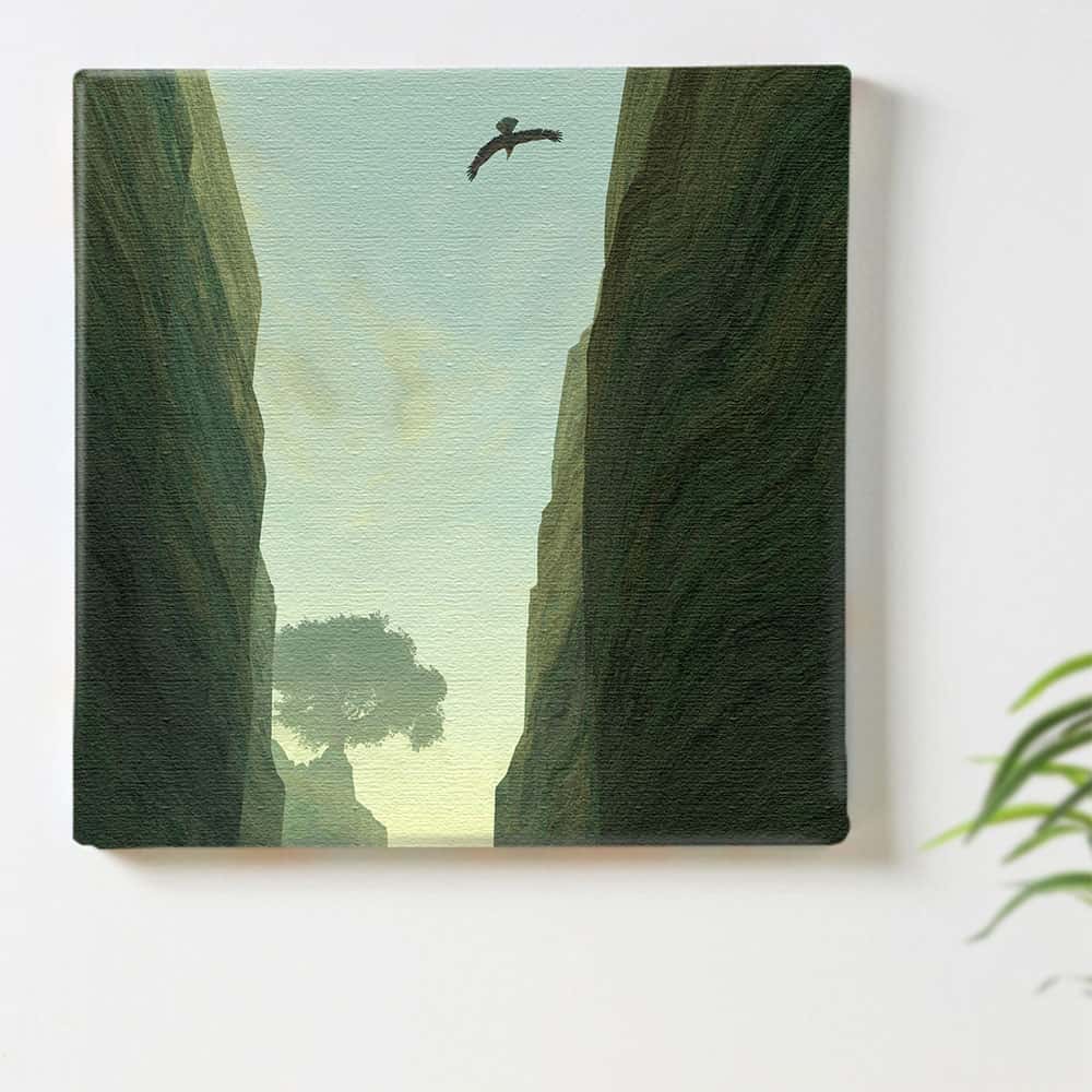 空 風景 自然のインテリア用アートパネル ファブリック パネル ポスター ボード 壁掛け アート 絵 おしゃれ インテリア 玄関 30cm×30cm Mサイズ 【返品保証】