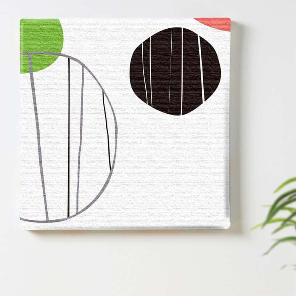 【アートデリ】和風モダンのインテリアパネル ファブリック パネル ポスター ボード 壁掛け アート 絵 おしゃれ インテリア 玄関 30cm×30cm Mサイズ 【返金保証】