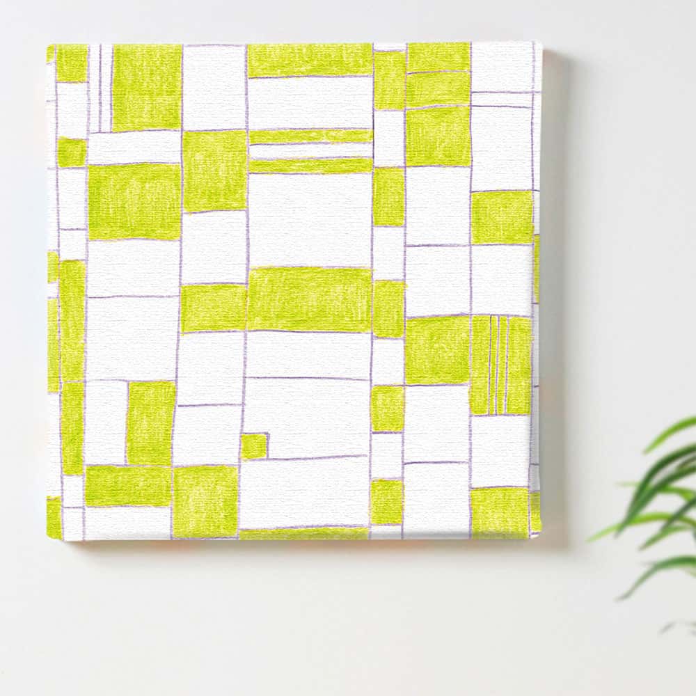 北欧 シンプル パステルのインテリア用ファブリックパネル ファブリック パネル ポスター ボード 壁掛け アート 絵 おしゃれ インテリア 玄関 30cm×30cm Mサイズ 【返金保証】