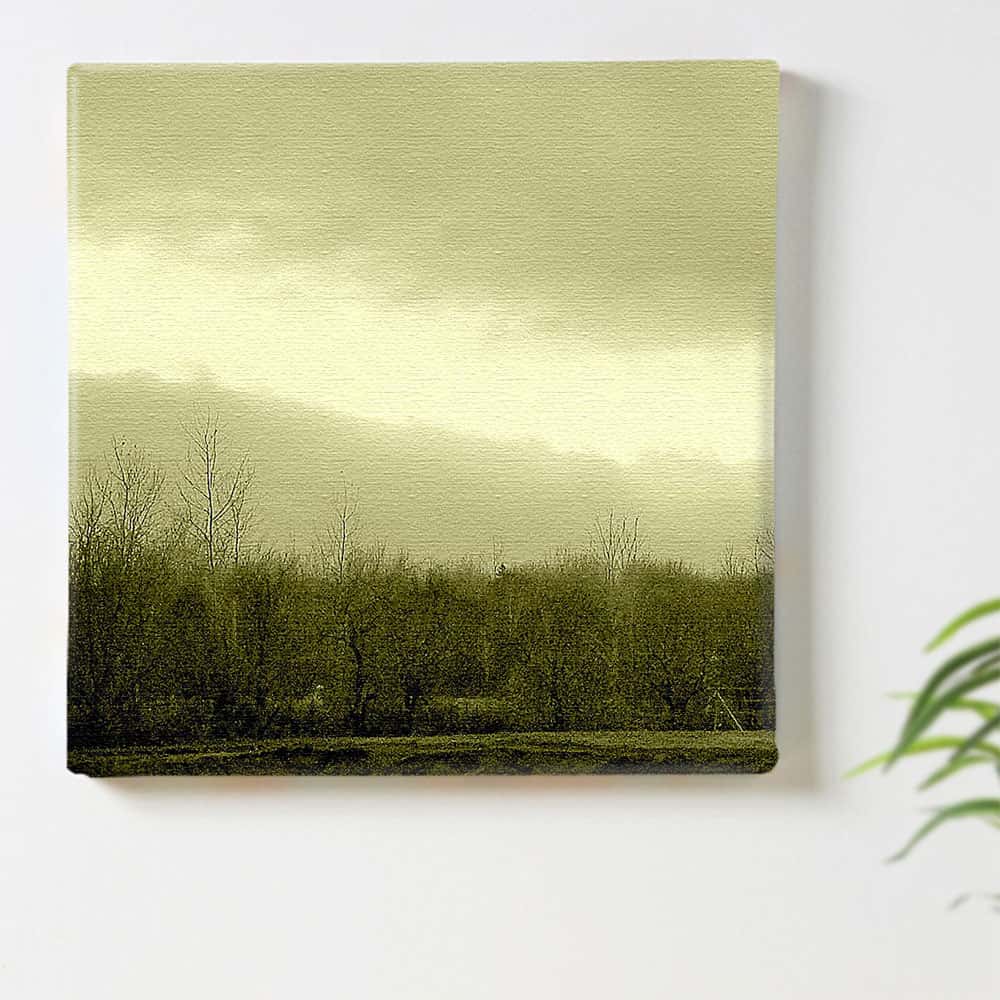 セピア 風景 アートパネル 30cm × 30cm 日本製 ポスター おしゃれ インテリア 模様替え リビング 内装 ..