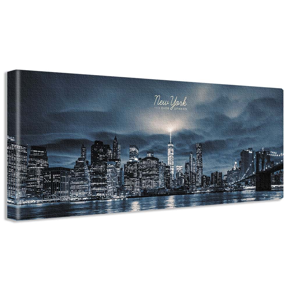 【アートデリ】ニューヨークのファブリックパネル インテリア 雑貨 アート ブルックリンブリッジ 写真 ..