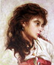 油絵 George Elgar Hicks_ ジプシー少女 MA2058