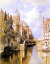 油絵 Klinkenberg Johannes Christiaan Karel_アムステルダムの風景　MA704