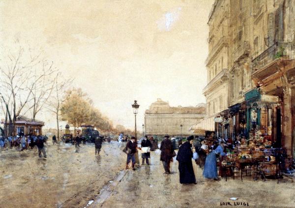 Rakuten - 油絵 Loir Luigi_ルーブル美術館　MA723