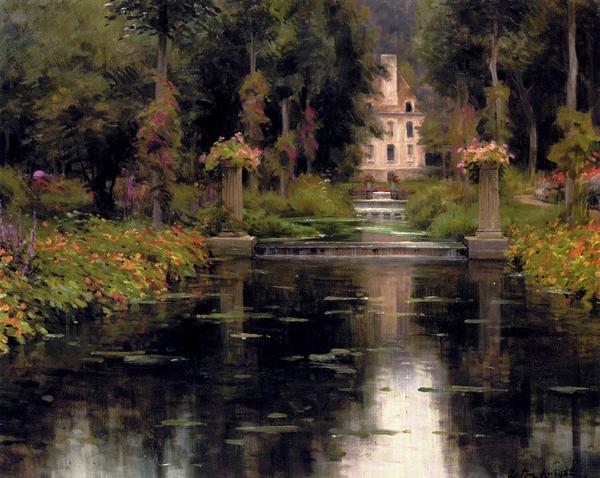 樂天商城 - 油絵 Louis Aston Knight_ 城を眺む　MA737