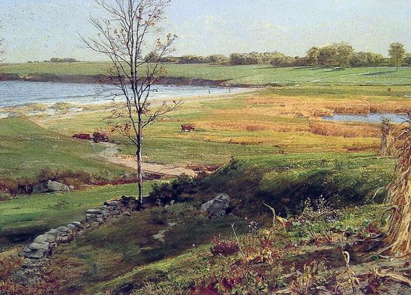 Rakuten - 油絵 Richards William Trost_ 沼地　MA923