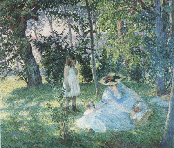 熟練した画家が、この名画の精巧な模写油絵をお作りします。 絵画サイズF12号（61x50cm）油彩額付。制作日数1〜2ヶ月。 異なったサイズをご希望の場合は、ご注文前にお問い合わせ下さい。 額縁見本は、カテゴリーの額縁見本をご覧下さい。 アンリ・ルバスク Henri Lebasque (1865-1937) お気に入りの写真から、熟練した画家による絵画の受注制作を承っておりますので、お問い合わせ下さい。