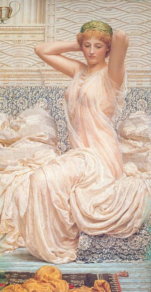 Rakuten - 油絵 Albert Moore _ 女体　MA1133