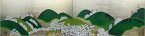 漆絵　渡辺始興の名作「吉野山図」　nh69
