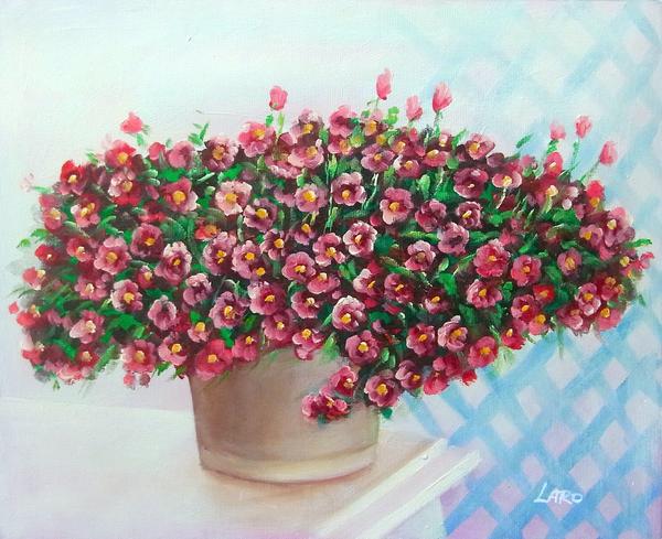 画家による油彩画です。　 絵画サイズはF3号（22x27cm）、油彩額付（額指定）。 額縁見本は、カテゴリーの額縁見本をご覧下さい。　 お気に入りの写真から、熟練した画家による絵画の受注制作を承っておりますので、お問い合わせ下さい。