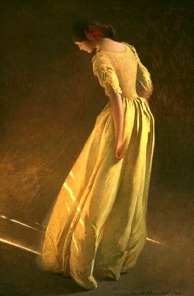 Rakuten - 油絵 John White Alexander_ 陽ざし　MA1578