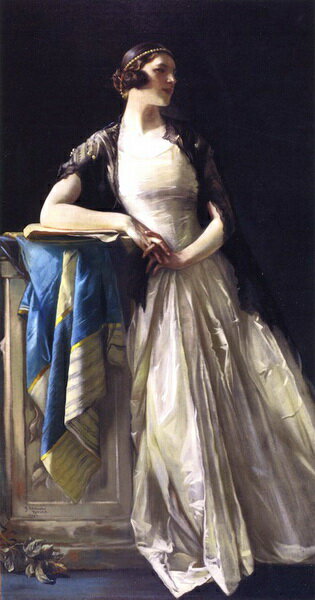 Rakuten - 油絵 Julius Rolshoven_ トスカ嬢　MA1589