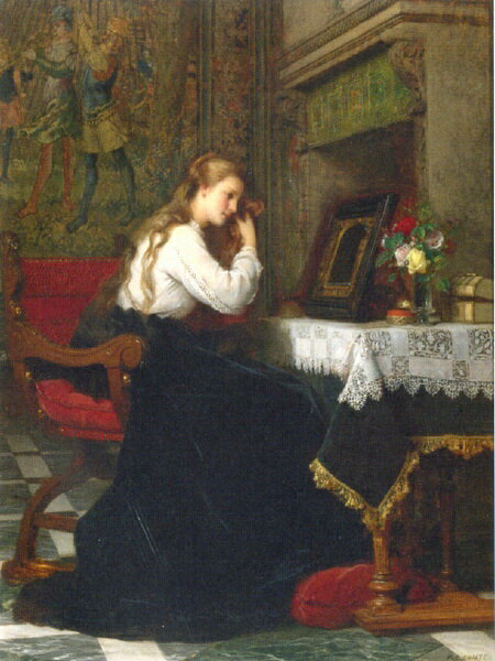 Rakuten - 油絵 Pierre Charles Comte_ 鏡　MA1626