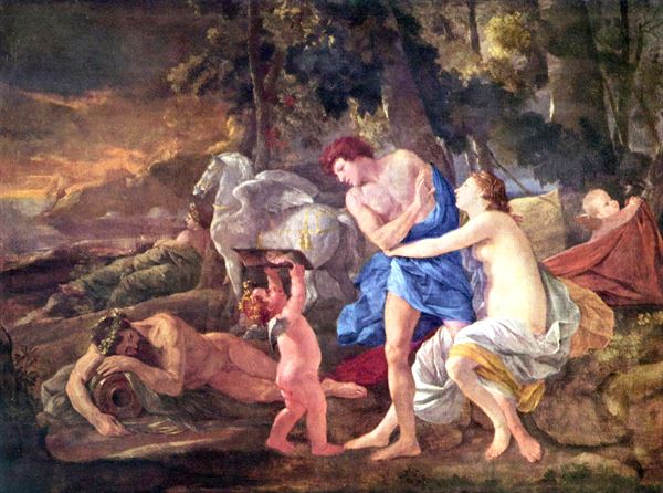 乐天商城 - 油絵 Nicolas Poussin_ セファルスとエオス　MA1711