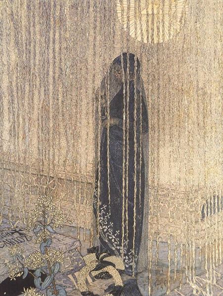 乐天商城 - 油絵 Carlos Schwabe_タイトル不明　MA1877