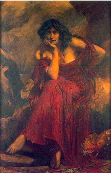 油絵 Christopher Williams_ Ceridwen　MA1908