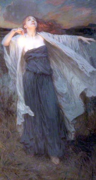Rakuten - 油絵 Frederick Stead_ 幻影　MA2030